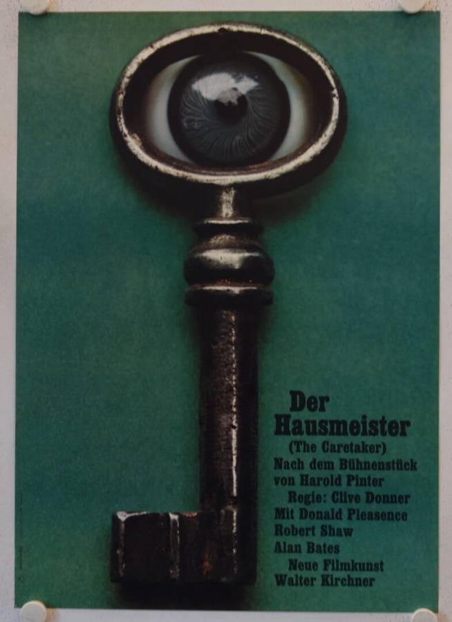 The Caretaker original release german movie poster